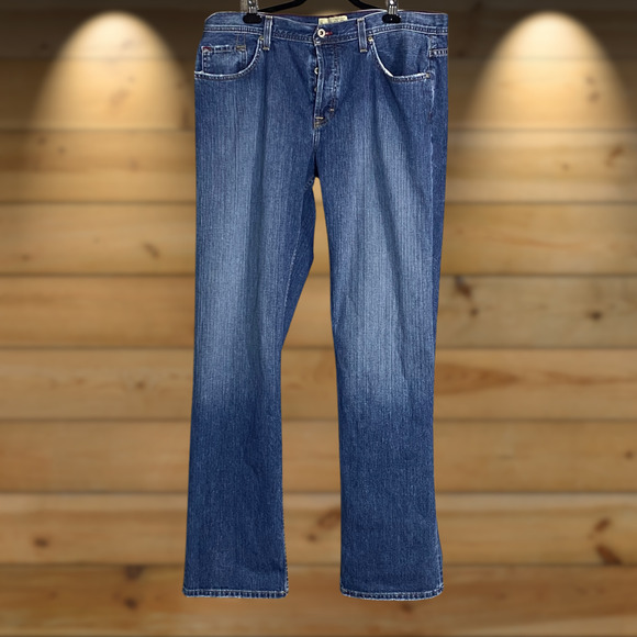 BKE Austin 67 Jeans Men’s 38 X-Long Bootcut Buckle Denim Excellent Condition - Picture 1 of 16